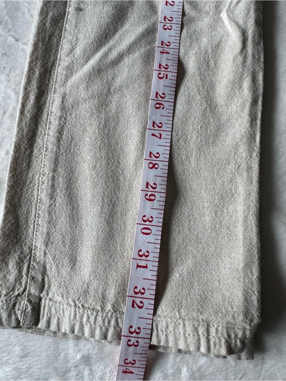 Old Navy Kids Beige Drawstring Chino Pants Size 12